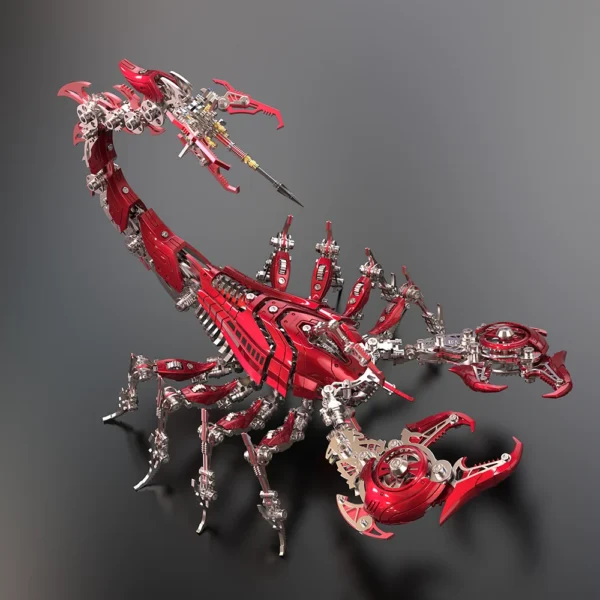 3D kovová stavebnice Mechanický bojový štír