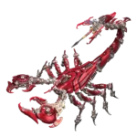 3D kovová stavebnice Mechanický bojový štír