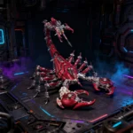 3D kovová stavebnice Mechanický bojový štír